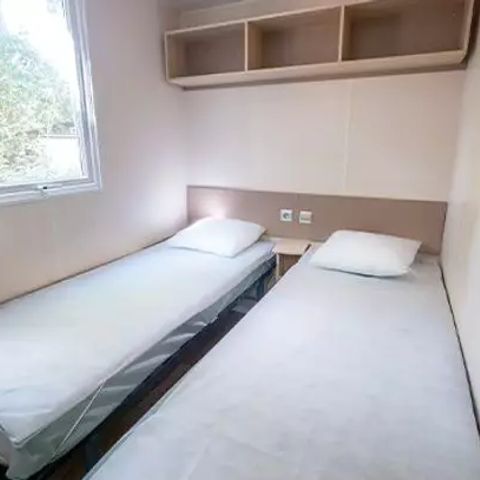 Stacaravan 6 personen - Comfort | 3 slaapkamers | 6 pers | Verhoogd terras | Airconditioning