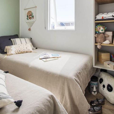 Stacaravan 6 personen - COTTAGE PRESTIGE (3 slaapkamers)