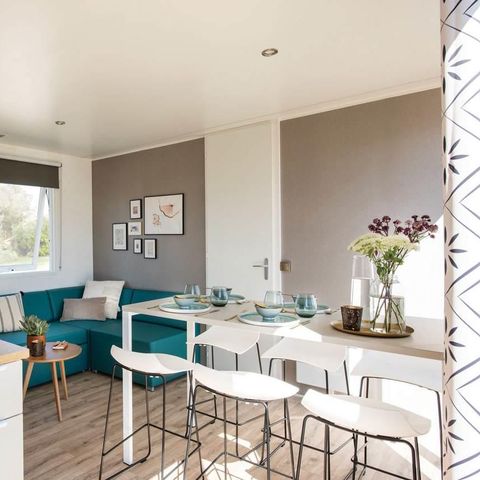 Stacaravan 6 personen - COTTAGE PRESTIGE (3 slaapkamers)