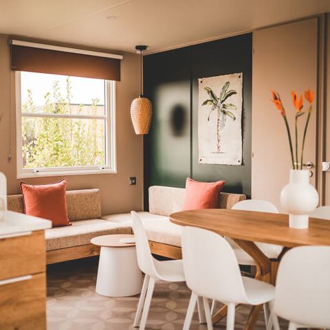 Stacaravan 6 personen - SAM - SUNELIA PRESTIGE 3bed 6p - 36m² - Overdekt terras