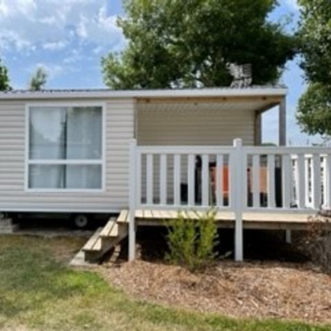 Stacaravan 4 personen -  SAM - LOISIRS CONFORT 2ch/ 4p - 20m² - Geïntegreerd terras