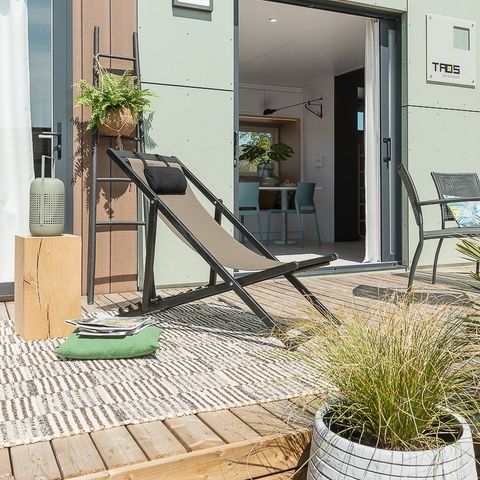 Stacaravan 4 personen - TAOS (inclusief beddengoed en handdoeken)