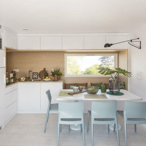 Stacaravan 6 personen - SAM - SUNELIA LUXE TAOS 3bed / 6p - 40m² - Exotische Pergola