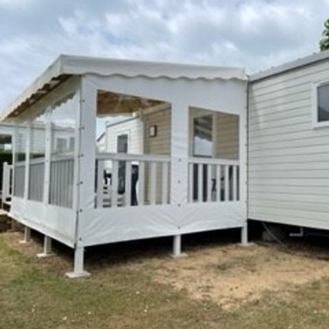 Stacaravan 4 personen - Zondag - SUNELIA PRESTIGE 2 slaapkamers - 34 m² - Overdekt terras 4 pers.