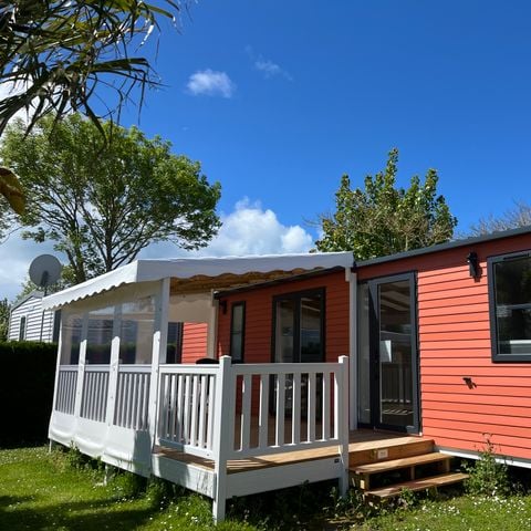 Stacaravan 6 personen - DIM - SUNELIA PRESTIGE 3bed / 6p - 36m² - Overdekt terras