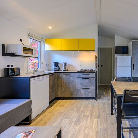 Stacaravan 8 personen - DIM - SUNELIA PRESTIGE 4bed / 8p - 40m² - Overdekt terras