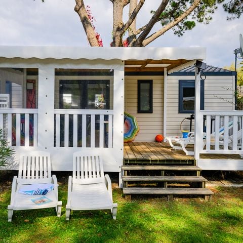Stacaravan 8 personen - DIM - SUNELIA PRESTIGE 4bed / 8p - 40m² - Overdekt terras
