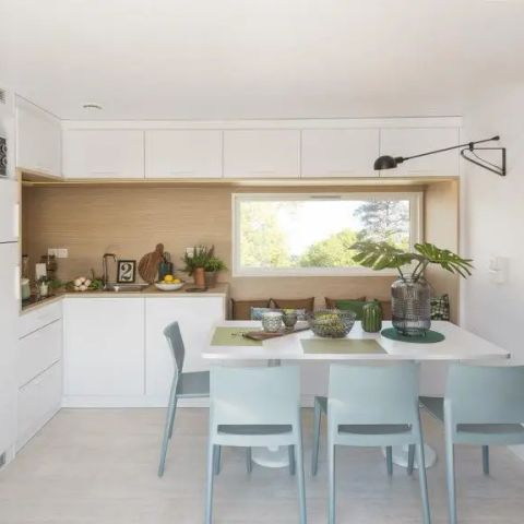 Stacaravan 4 personen - Zondag - SUNELIA LUXE TAOS 2 slaapkamers - 40 m² - Exotische pergola voor 4 personen