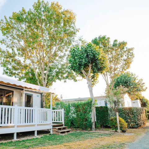 Stacaravan 6 personen - Zondag - SUNELIA - CONFORT - PLUS - 3 slaapkamers - 35 m² - Overdekt terras