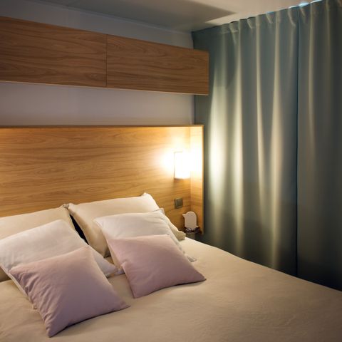 Stacaravan 5 personen - COTTAGE GRAND CONFORT (2 slaapkamers en terras)
