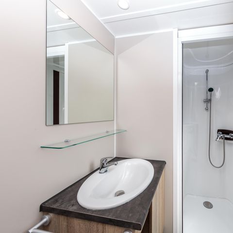Stacaravan 4 personen - Comfort 2 slaapkamers - Terras