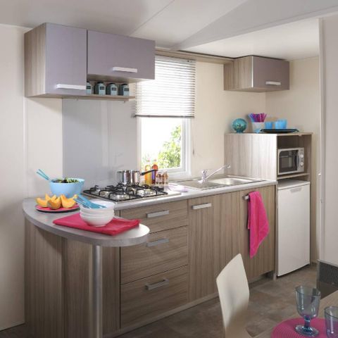 Stacaravan 4 personen - Super Mercure 27.5m² - 2 kamers