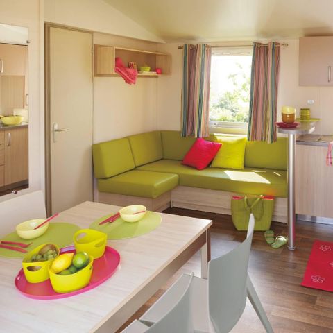 Stacaravan 6 personen - Super Cordelia 32m² - 3 kamers