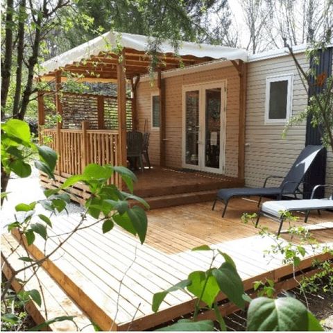 Stacaravan 8 personen - 3 slaapkamers