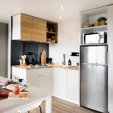 Stacaravan 4 personen - PENDRUC Premium 30m² - 2 kamers / Overdekt terras
