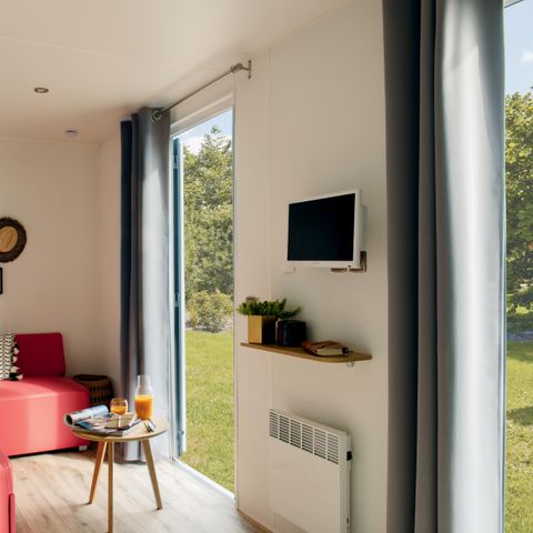 Stacaravan 4 personen - PENDRUC Premium 30m² - 2 kamers / Overdekt terras