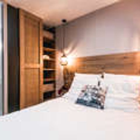 Stacaravan 4 personen - AVEN Premium 28 m² 2 slaapkamers / Overdekt terras