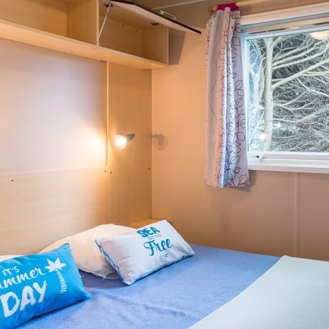 Stacaravan 4 personen - Cottage Tropical - 2 slaapkamers ** (in het Frans)