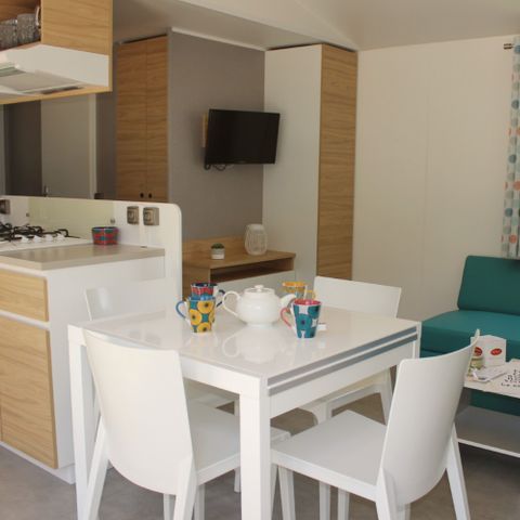 Stacaravan 6 personen - Cottage Nouméa - 3 slaapkamers - 2 badkamers - Bedlinnenpakket en handdoeken inbegrepen ****