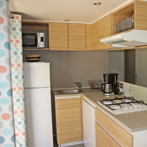 Stacaravan 6 personen - Cottage Nouméa - 3 slaapkamers - 2 badkamers - Bedlinnenpakket en handdoeken inbegrepen ****