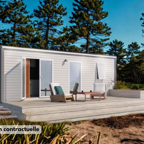 Stacaravan 4 personen - Mobile-home Cosy Plus TV LV Wifi - 2 slaapkamers - 4 personen