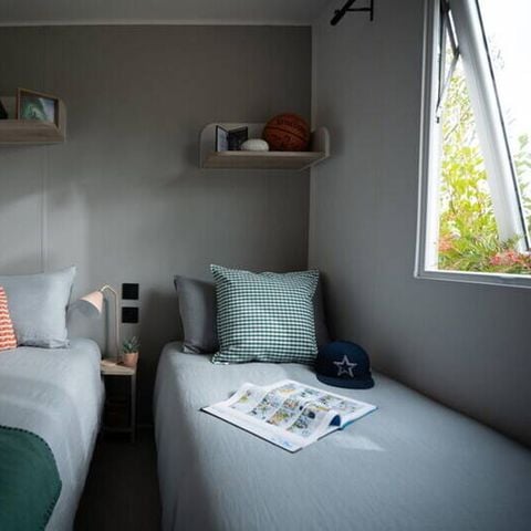 Stacaravan 4 personen - Comfort | 2 Slaapkamers | 4 Pers. | Verhoogd terras