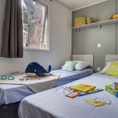 Stacaravan 6 personen - Mobil-Home Suite Charme 6p