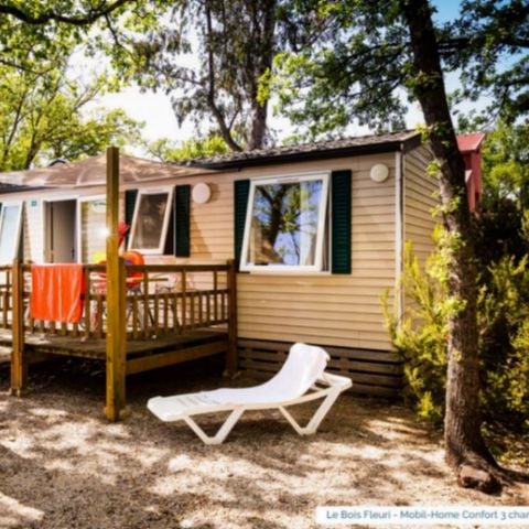 Stacaravan 6 personen - Cottage 6 personen, 3 slaapkamers (airconditioning, TV)