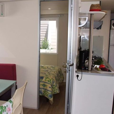 Stacaravan 6 personen - Mobile Home Colorado 3 Kamers 4/6 Personen Airconditioning + TV