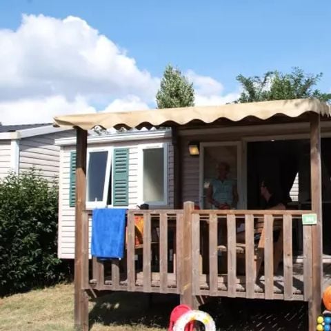 Stacaravan 6 personen - Mobile Home Colorado 3 Kamers 4/6 Personen Airconditioning + TV