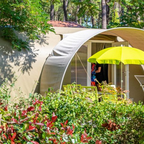 Tent 4 personen - Coco Sweet 2bed - INSOLITE - 16m² overdekt terras - geen TV