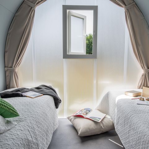 Tent 4 personen - Coco Sweet 2bed - INSOLITE - 16m² overdekt terras - geen TV