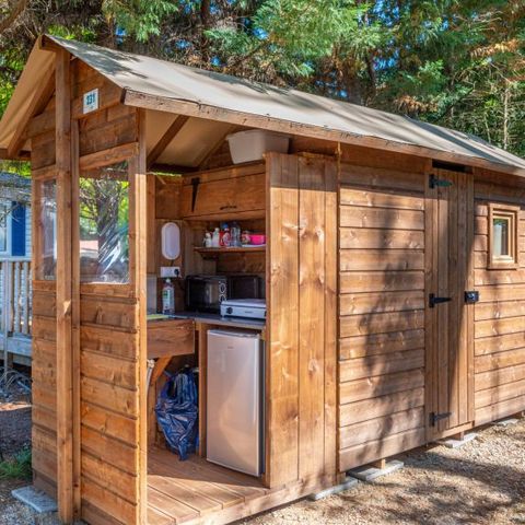 Kampeerplaats - Premium Privé badkamer 2 pers.