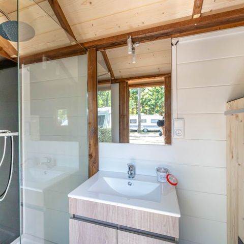 Kampeerplaats - Premium Privé badkamer 2 pers.