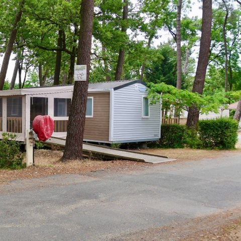 Stacaravan 5 personen - Life 2bed PMR- CLIM -TV-LV-plancha-32m² overdekt terras | PREMIUM