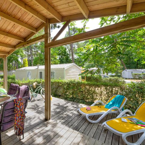 Chalet 4 personen - Cottage Premium 2bed | PREMIUM - 32 tot 50m² overdekt terras - TV - LV