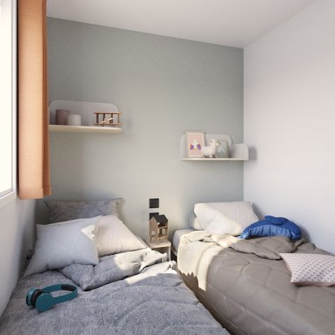 Stacaravan 6 personen - Confort TV PLUS 3ch | CONFORT - 30m² - overdekt terras - TV - plancha