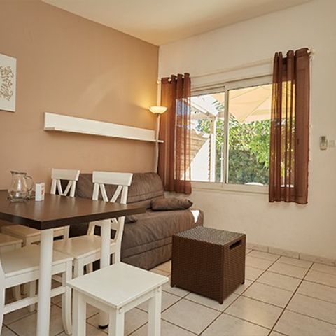 Appartement 4 personen - Chalet | Klassiek | 1 sl.k. | 4/6 Pers | Single terras | Klim.