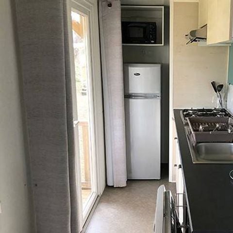 Bungalow 6 personen - Mobile-home | Premium | 3 slaapkamers | 6 pers. | Verhoogd terras | Air-con.