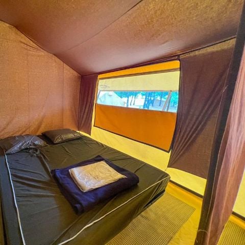 Safaritent 4 personen - Canvas & houten tent, zonder sanitair