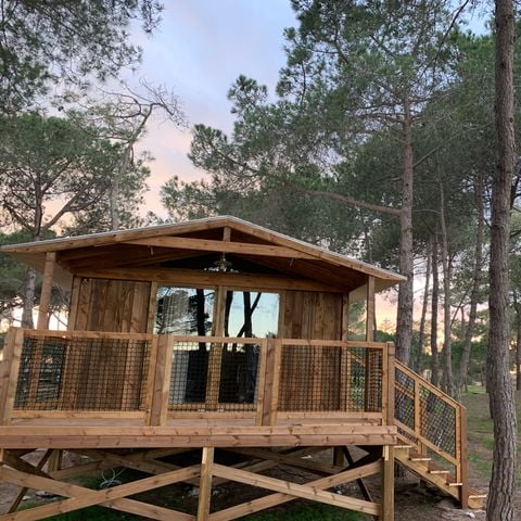 Bungalowtent 4 personen - Panoramik Cottage - 2 slaapkamers