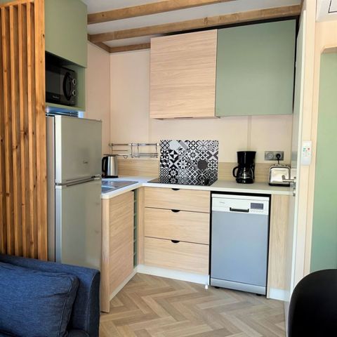 Stacaravan 4 personen - Cottage Privilège 2ch