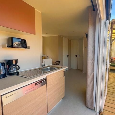 Stacaravan 6 personen - Cottage Privilège 3 slaapkamers