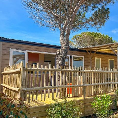 Stacaravan 6 personen - Vakantiehuis Privilège 3Ch 6pers