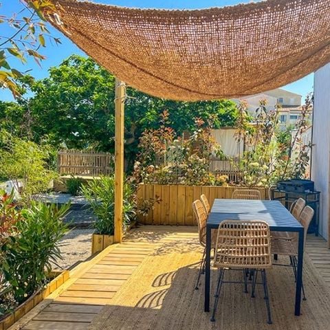 Stacaravan 6 personen - Cottage Cocoon 3Ch 6pers 2sdb