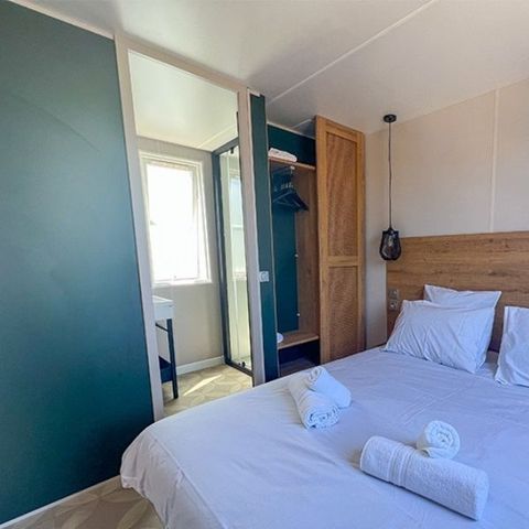 Stacaravan 6 personen - Cottage Cocoon 3Ch 6pers 2sdb