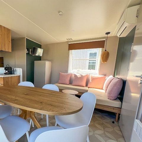 Stacaravan 6 personen - Cottage Cocoon 3Ch 6pers 2sdb