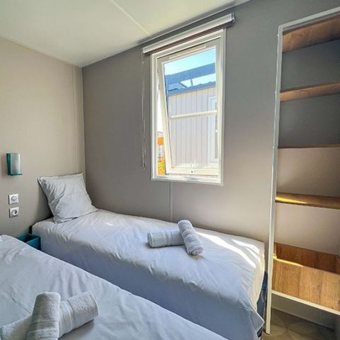 Stacaravan 4 personen - Cottage Cocoon 2Ch 4pers 2sdb