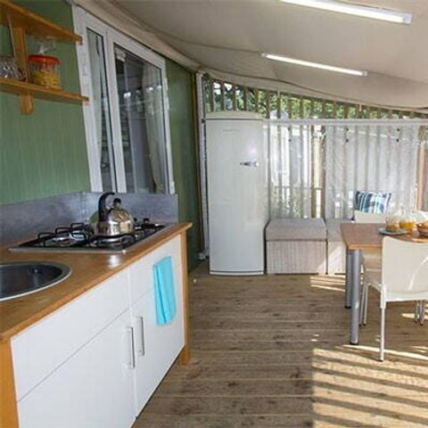 Safaritent 5 personen - Lodge Tent | 2 Slaapkamers | 4/5 Pers. | Airconditioning