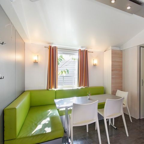 Stacaravan 6 personen - 3 slaapkamers (aankomst op zondag)
